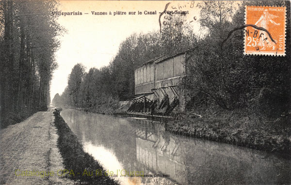 Villeparisis — Vannes à plâtre sur le Canal - Vert-Galant